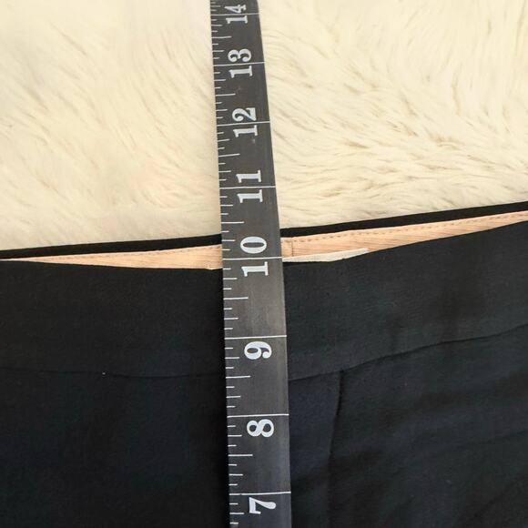 Chloe Black Straight Leg Ankle Silk Pants 36 (Size 4) - Picture 10 of 12